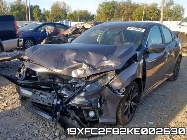 19XFC2F82KE002630 фото 3