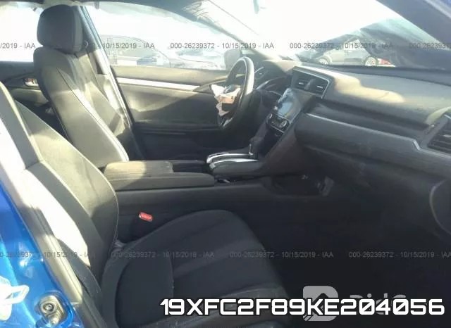 19XFC2F89KE204056 фото 6