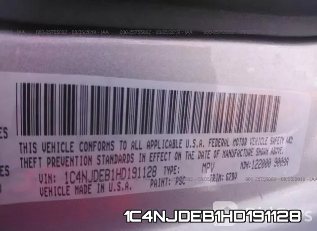 1C4NJDEB1HD191128 фото 10