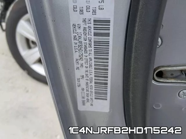 1C4NJRFB2HD175242 фото 2