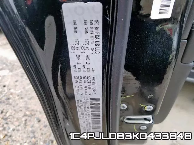 1C4PJLDB3KD433848 фото 2
