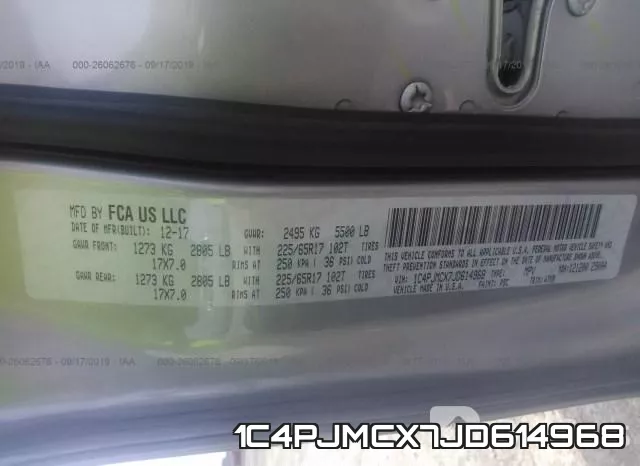1C4PJMCX7JD614968 фото 10