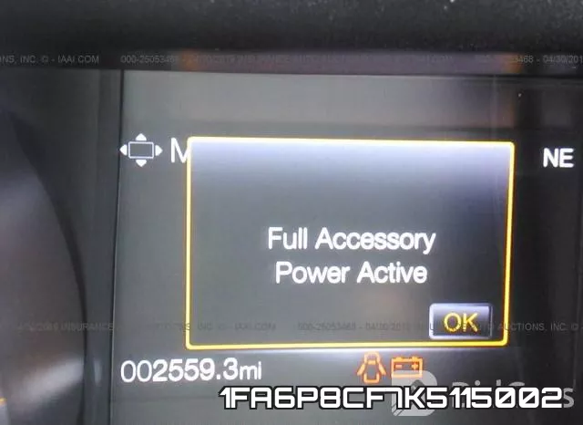 1FA6P8CF7K5115002 фото 8