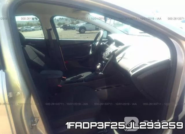 1FADP3F25JL293259 фото 5