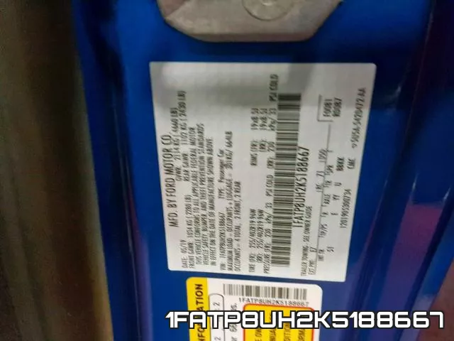 1FATP8UH2K5188667 фото 2