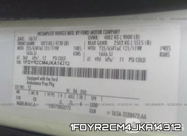1FDYR2CM4JKA14312 фото 10