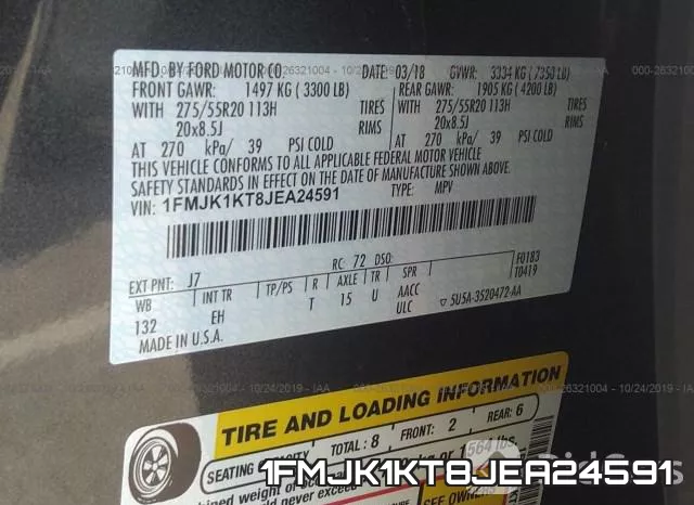 1FMJK1KT8JEA24591 фото 10