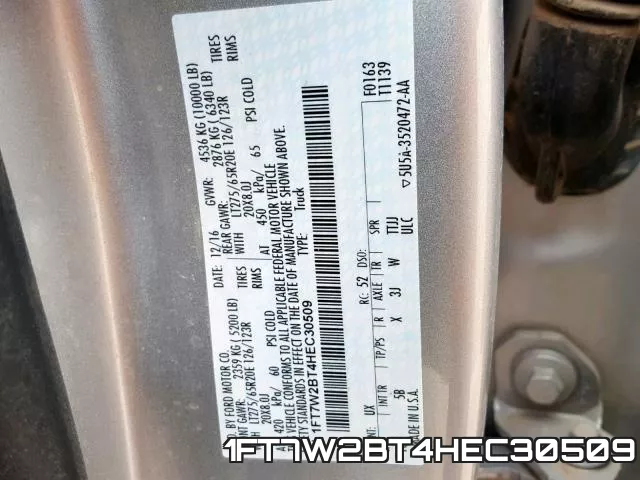 1FT7W2BT4HEC30509 фото 2