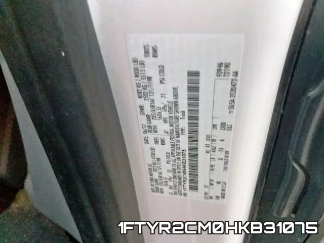 1FTYR2CM0HKB31075 фото 2