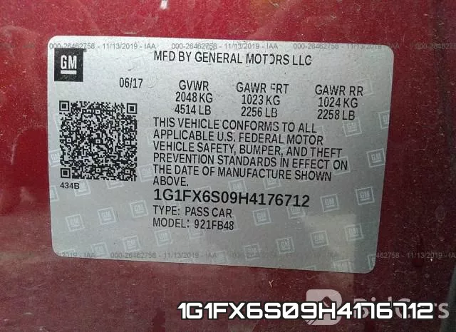 1G1FX6S09H4176712 фото 10