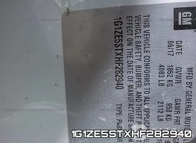 1G1ZE5STXHF282940 фото 9
