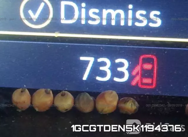 1GCGTDEN5K1194376 фото 8