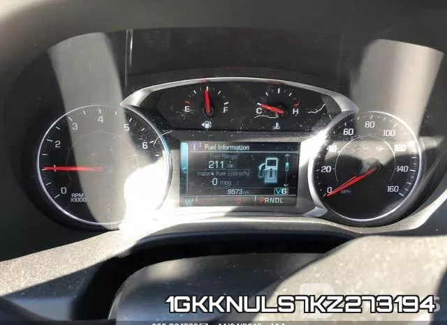 1GKKNULS7KZ273194 фото 8