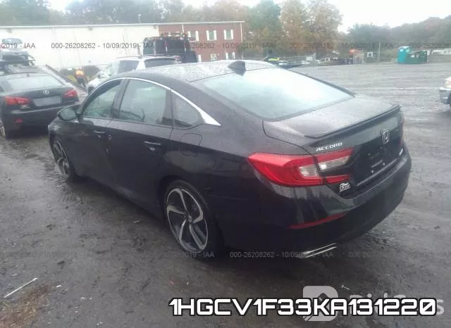 1HGCV1F33KA131220 фото 4