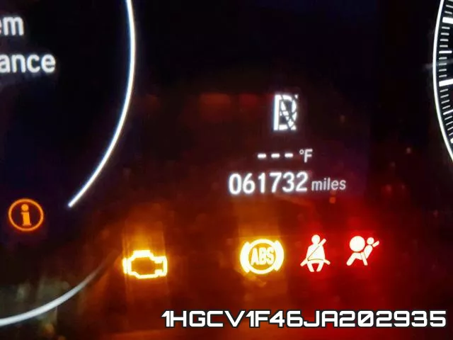 1HGCV1F46JA202935 фото 9