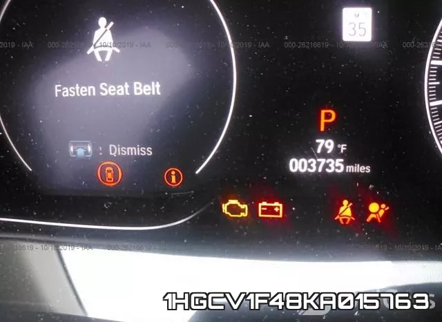 1HGCV1F48KA015763 фото 8