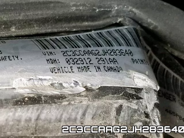 2C3CCAAG2JH283640 фото 2