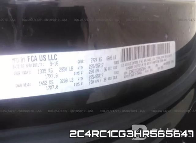 2C4RC1CG3HR565647 фото 10