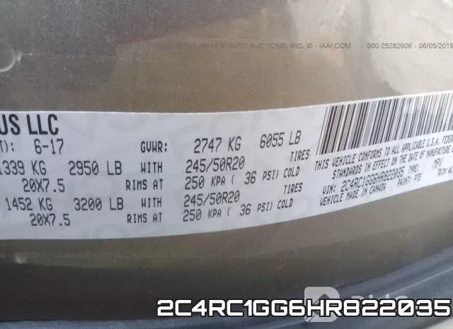 2C4RC1GG6HR822035 фото 10