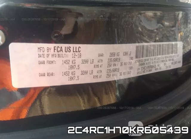 2C4RC1H70KR605439 фото 10