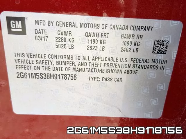 2G61M5S38H9178756 фото 2