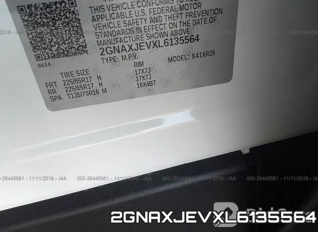 2GNAXJEVXL6135564 фото 10