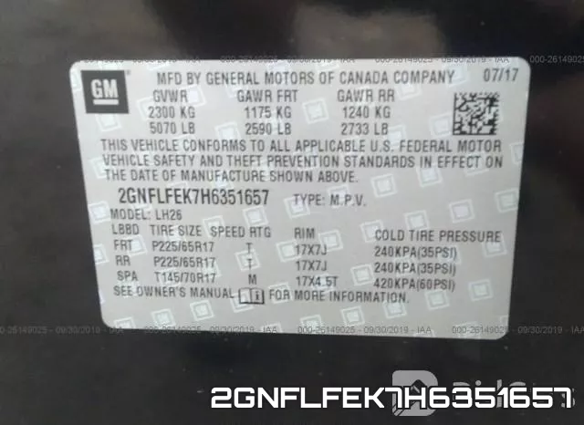 2GNFLFEK7H6351657 фото 10