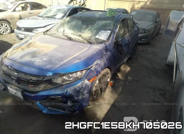 2HGFC1E58KH705026 фото 3