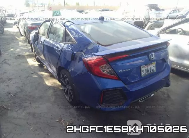 2HGFC1E58KH705026 фото 4