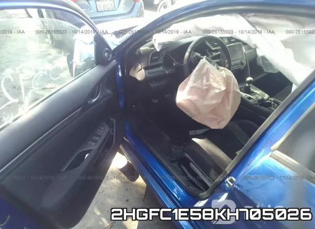 2HGFC1E58KH705026 фото 6