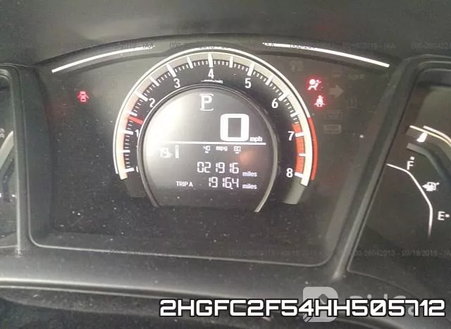 2HGFC2F54HH505712 фото 8