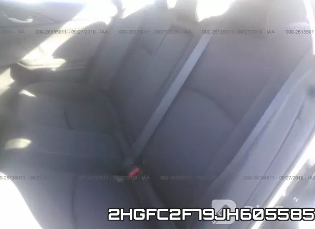 2HGFC2F79JH605585 фото 9