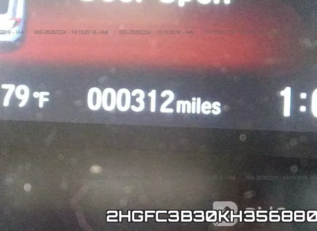 2HGFC3B30KH356880 фото 8