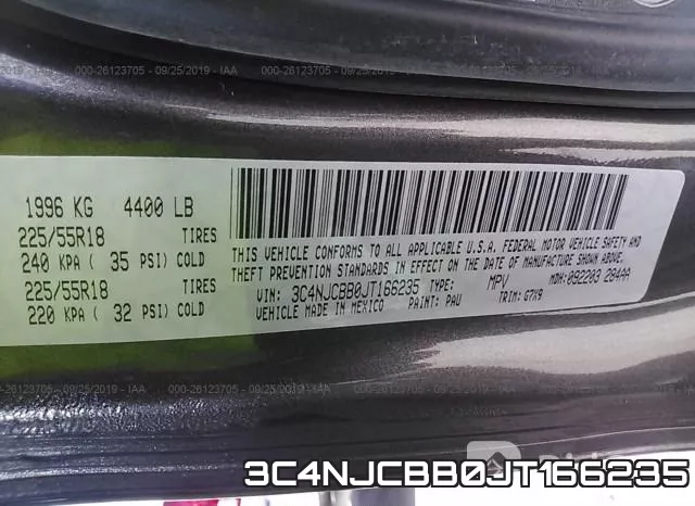 3C4NJCBB0JT166235 фото 9