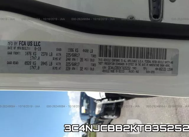 3C4NJCBB2KT835252 фото 10