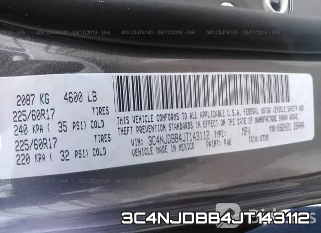 3C4NJDBB4JT143112 фото 10