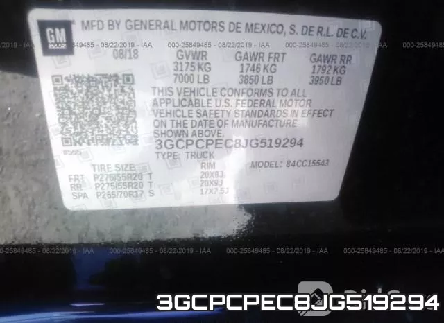 3GCPCPEC8JG519294 фото 10