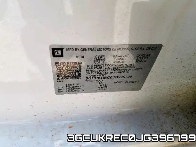 3GCUKREC0JG396799 фото 2