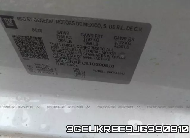 3GCUKREC9JG390810 фото 10