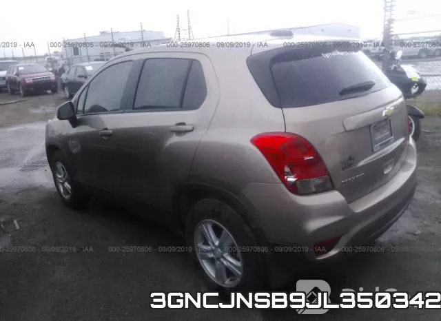 3GNCJNSB9JL350342 фото 3