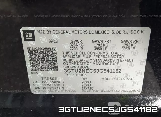 3GTU2NEC5JG541182 фото 10