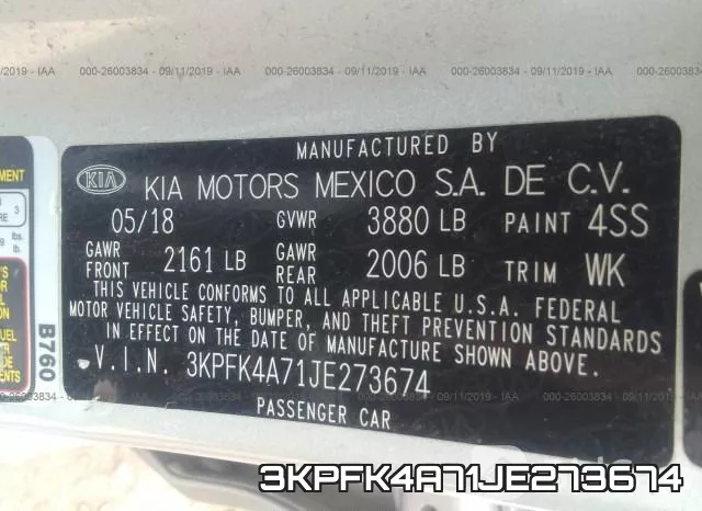 3KPFK4A71JE273674 фото 9