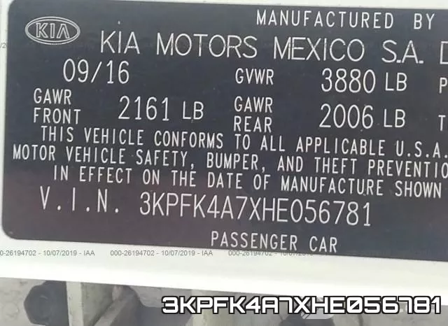 3KPFK4A7XHE056781 фото 10