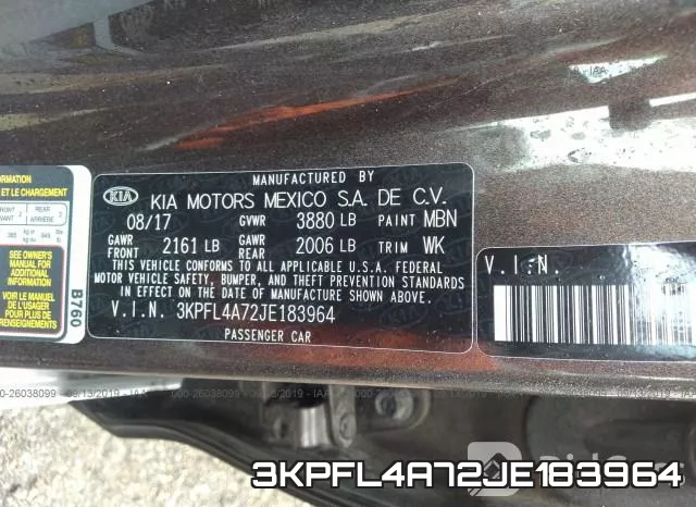 3KPFL4A72JE183964 фото 10