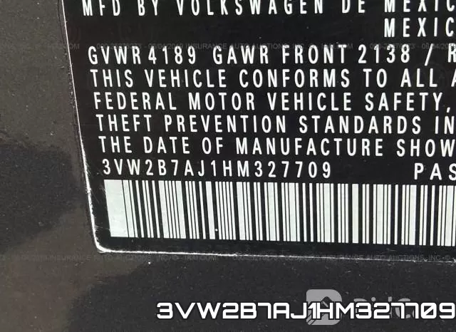 3VW2B7AJ1HM327709 фото 10