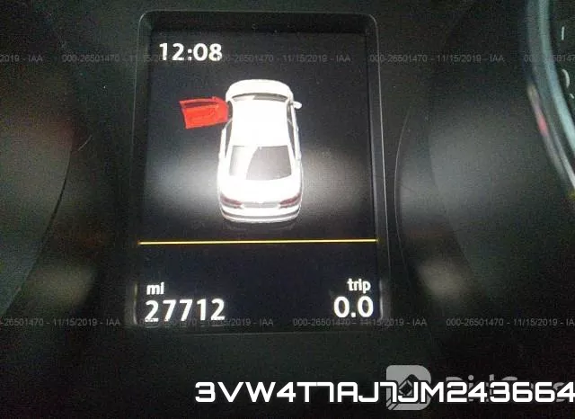 3VW4T7AJ7JM243664 фото 8