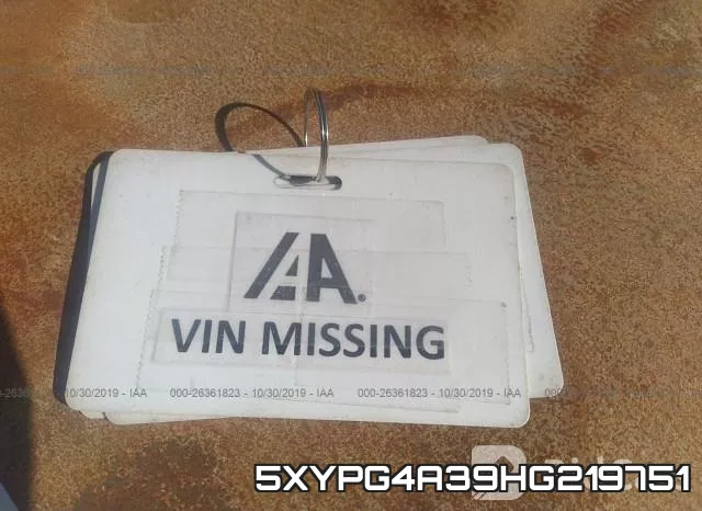 5XYPG4A39HG219751 фото 10
