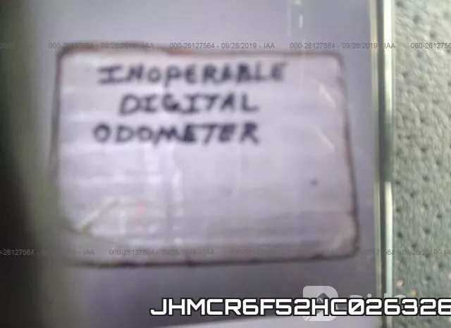 JHMCR6F52HC026326 фото 7