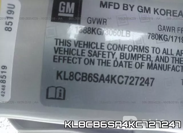 KL8CB6SA4KC727247 фото 10