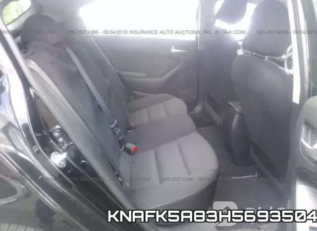 KNAFK5A83H5693504 фото 9